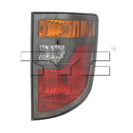 Tyc TYC CAPA CERTIFIED TAIL LIGHT ASSEMBLY 11-6099-01-9